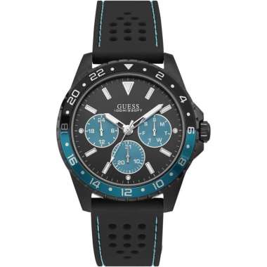 GUESS W1108G5 - Jam Tangan Pria - Original - Hitam Hitam