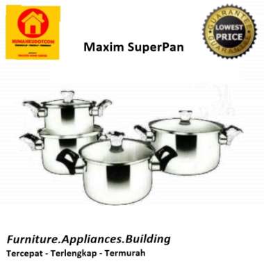 Panci - Wajan - Teflon - Maxim Superpan - Maspion Silver