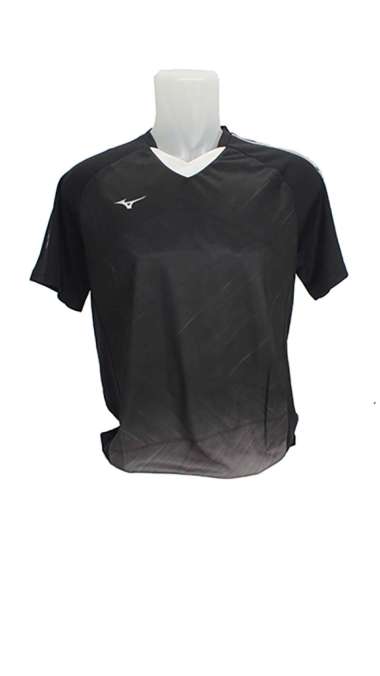 Mizuno Apparel 8003 Men's Jersey Badminton β Black/Black L Black/Black