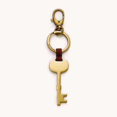 Fossil Sofia Key Keyfob SWL2268710 Gantungan Kunci Tas Wanita Gold
