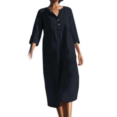 Harga Linen Dress Black Terbaru Juli 