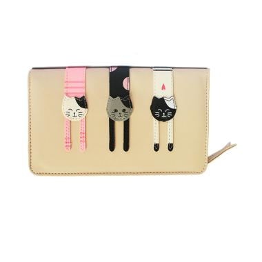 Chatelain Cats 3 DCH852-284 Dompet Wanita - Cream