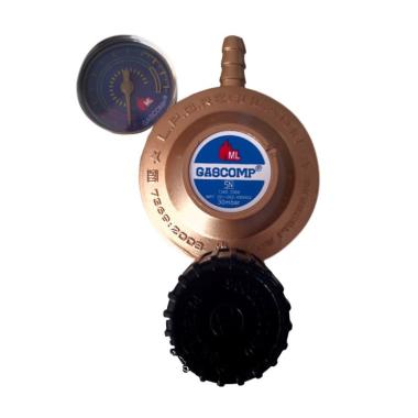 Gascomp Superlock GRS-02 Regulator Gas Gold