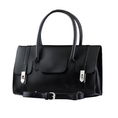 Azzurra 590-1324 Zara Handbag - Black