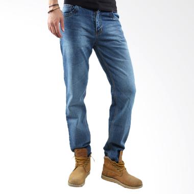2Nd RED FS Long Pants Denim 124229A Celana Pria - Blue