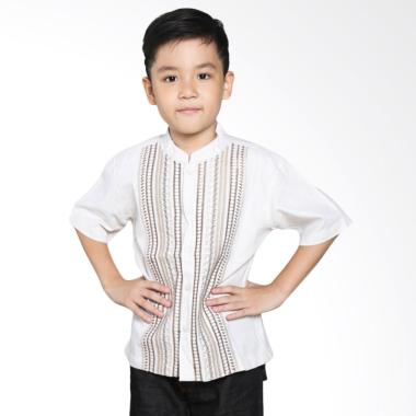 Intresse KD-8300040-WH Almond Bark Baju Koko Anak