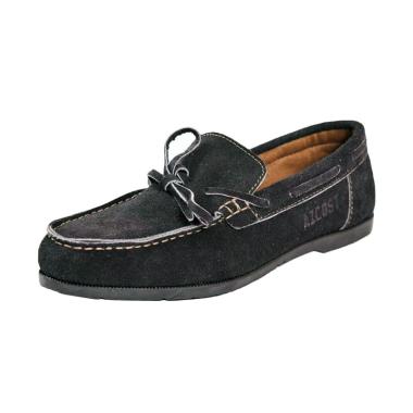 Azcost Moccasin Mule Sepatu Pria - Black
