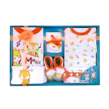 Chanel7 Kiddy Baby Gift Set Pakaian Bayi - Orange