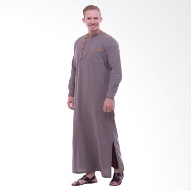 Zaidan GAT0042017 Galabiya Jubah Gamis Pria - Abu Tua