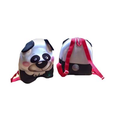Forest Panda 3 Dimensi Tas Ransel - Putih