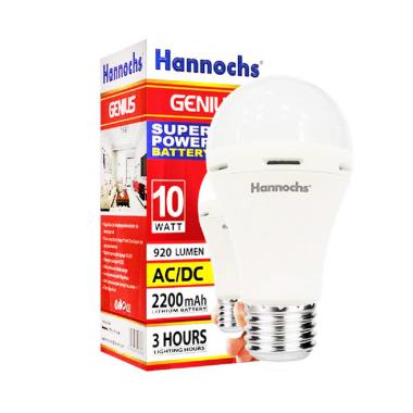 Hannochs Genius Emergency Lampu LED [10 W] Putih