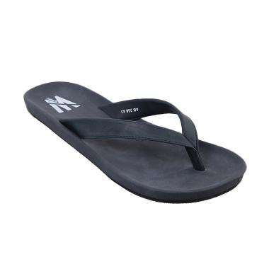 Minarno Basic Faux Leather Sandals - Blue