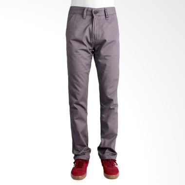 Oliveinch Long Chino Casual Hike Celana Panjang Pria - Grey