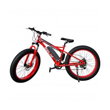 TERBAIK Selis Type Monster Sepeda Listrik - Red