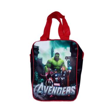 uNiQue Kitab Printing Avengers Tas Sekolah - Hitam