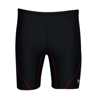 Lasona CRP-845-L4 Celana Renang Pria - Hitam Merah