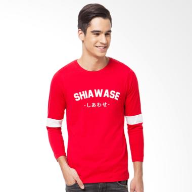 Ryusei Men Shiawase T-Shirt Pria