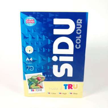 Kertas HVS 70 gsm A4 Warna Sidu Sinar Dunia Kuning