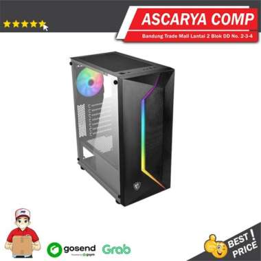 MSI MAG VAMPIRIC 100R [ATX] - GAMING CASE HITAM