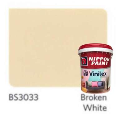 Cat Tembok Interior Vinilex Pro 1000 20 kg - Nippon Paint Warna Broken White