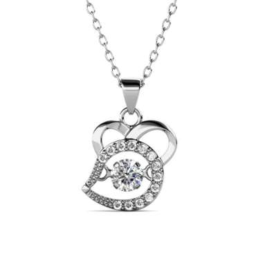 12 Dancing Zodiac Pendant RAT - Kalung Crystal by Her Jewellery