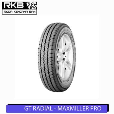 GT Radial Maxmiller Ukuran 165 R13 8PR Ban Mobil Muatan Grandmax T120SS Pickup Box [PRODUKSI TAHUN 2021]