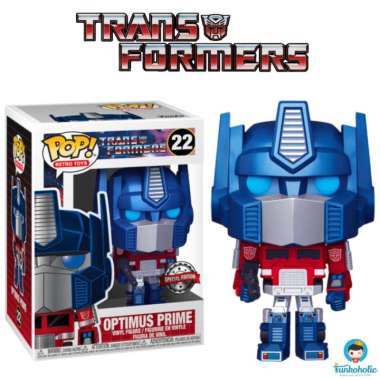 Funko POP! The Transformers - Optimus Prime (Metallic) [Exclusive] #22