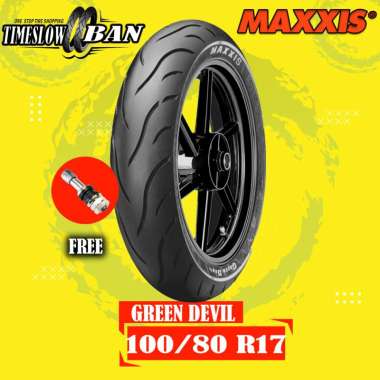 IRC Maxsis Greendevil Ban Tubeless Motor Bebek [100/80 Ring/ 17]