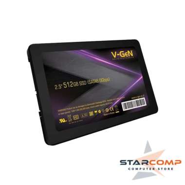 V-GEN SSD 512GB Sata III VGen 512 GB hitam