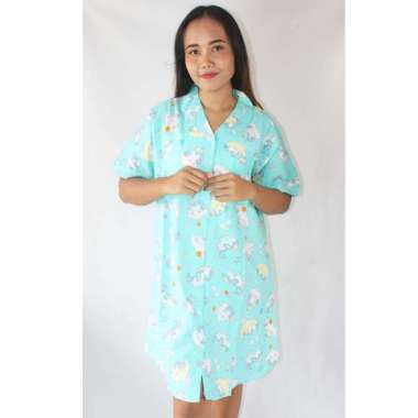 Aily SM20 Daster Wanita Katun Hijau L