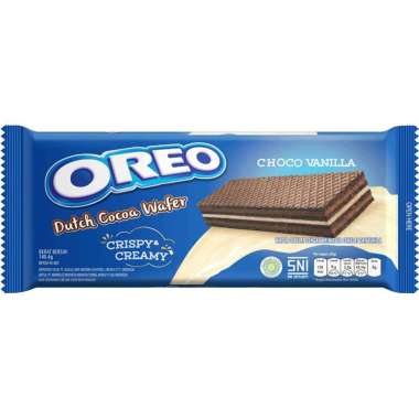 Promo Harga Oreo Wafer Choco Vanilla 140 gr - Blibli