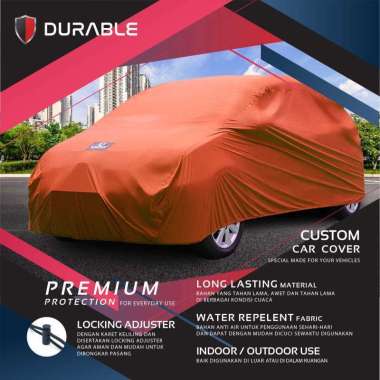 Mercy W202 C240 Car Cover Sarung Selimut Tutup Mobil Durable Premium Orange