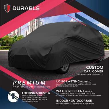 Mercy W202 C240 Car Cover Sarung Selimut Tutup Mobil Durable Premium Hitam