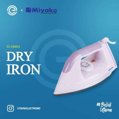 MIYAKO Setrika Listrik EI-1008M Biru