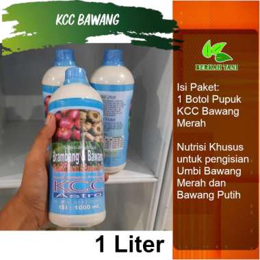 KCC Bawang 1 Liter Pupuk Penambah Bobot Bawang Merah Biru