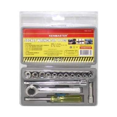 Kenmaster Kunci Sok 17 Pcs