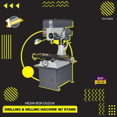 Mesin Drilling & Milling - Drilling & Milling W/ stand Machine - TOJ-40WS - Importir Sparepart