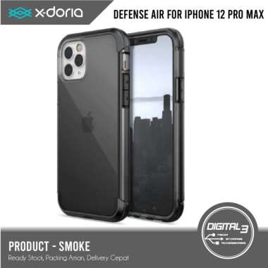 X-Doria Defense Air Hard Case Iphone 12 Pro Max (6.7) Raptic Casing Grey