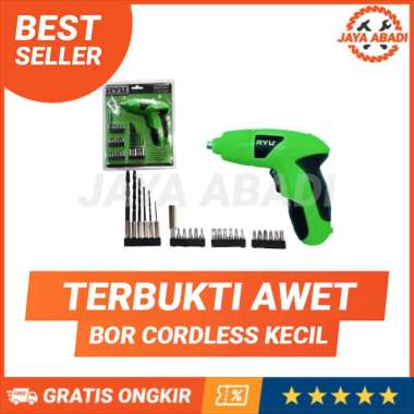 Bor Cordless RYU 4.8v / bor baterai listrik portable charger ulang / bor tanpa kabel