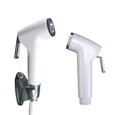 Kepala jet shower Putih-kepala shower cebok semprotan cebok