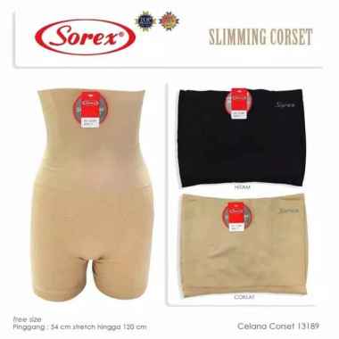 Sorex Celana Korset Setengah Badan - Sorex Korset 13189 Multicolor Semua Ukuran