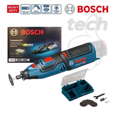 Mesin Gerinda Tuner Cordless Rotary Tool Bosch GRO 12V-35 - Unit Only