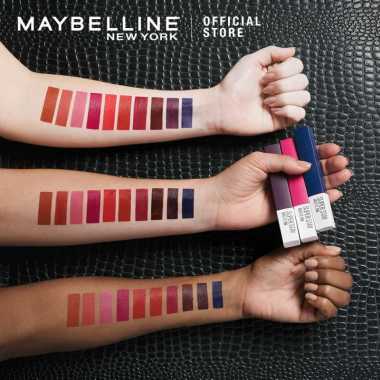 Maybelline Superstay Matte Ink Liquid Lipstick Liquid Matte Makeup Kosmetik Red Edition 305 Unconven