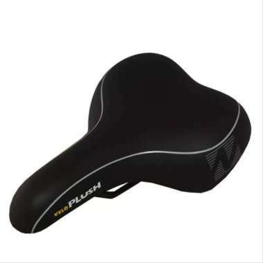Velo Plush Voam Gel Saddle Sadel Jok Sepeda Empuk HITAM