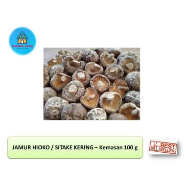 Jamur Hioko / Shitake Kering 100 g - Makmur Abadi
