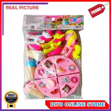 MAINAN ANAK KUE ULANG TAHUN DAN KUDA PONI LM 3