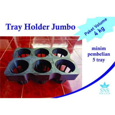 Tray Holder Jumbo Paket 4kg isi 5pcs Tatakan Pot Fleksibel Wadah Softpot
