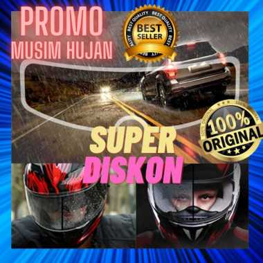 Stiker Anti Embun Kaca Helm Anti Fog Helm Visor Anti Air Kabut Clear