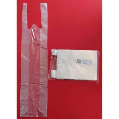 Kantong Plastik Cup Jus Plastik HD Jus Kresek Gelas Jus Pop Ice 2 Cup / 2 Gelas ( Uk. 10×43 )