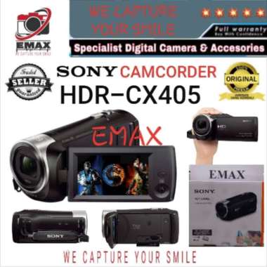 SONY HDR-CX405 Camcorder Sony HDR CX405 Handycam Sony CX405 Garansi 1 Tahun Sony Handycam CX 405 Son